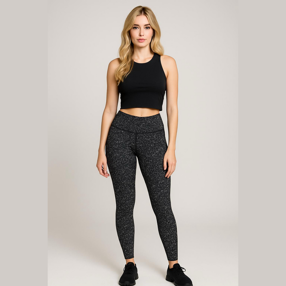 Athleta Monochrome Patterned Leggings
